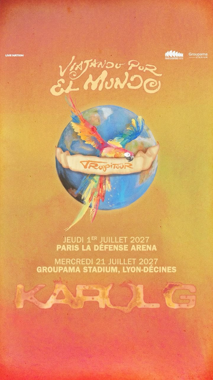 Karol G - Groupama Stadium, Décines-Charpieu - Mercredi 21 juillet 2027 à 20h